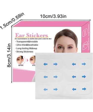 Waterproof Ear Stickers | Makeup Ear Lift Tapes | Ear Corrector Ear Tape Ear Stickers Pinning Back Ears Cosmetic Aesthetic Correctors for Ears 30 Pairs 1 count (Pack of 1) - Buy Online on GoSupps.com