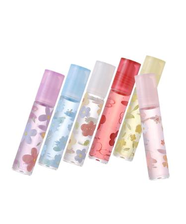6 pi ces Lip Oil Set Hydratant L vres Transparent Non Collant Brillant L vres R parateur Intense pour Filles et Femmes Longue Dur e