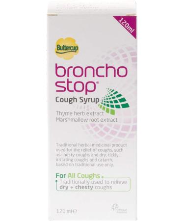 Bronchostop Cough Syrup - Fast Relief for Any Cough - 120ml - Buy Online on GoSupps.com