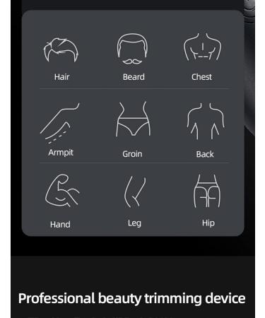 Buy NENZHE Portable Electric Trimmer - Cordless USB Rechargeable Mini Trimmer for Men | Waterproof & Gentle Trimming for Hair & Bikini Area | International Shipping Available - Buy Online on GoSupps.com