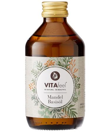 VitaFeel almond base oil 1 pack (1 x 250 ml) for the production of natural cosmetics