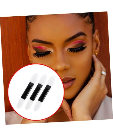 FOMIYES 100pcs Foam Sponge Oval Makeup Eye Shadow Applicator Eye Shadow Stick Sponge Stick Eyes Miss - Buy Online on GoSupps.com