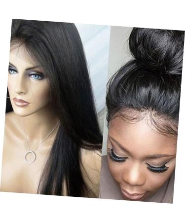 Beaupretty Real Hair Extensions hairpieces for extension womens clips hairpieces for girls seamless ties human hairpieces for women black brown ties Miss real person Black Cosplay Wig - Buy Online on GoSupps.com