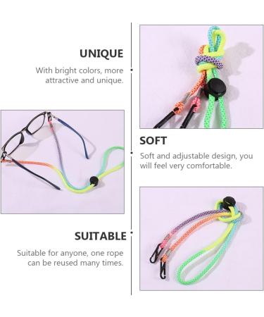 JECOMPRIS 3-Pcs Hat Band Clip & Glasses Chain - Versatile Lanyard for Hats Sunglasses Face Masks | Durable Polyester Accessories - Buy Online on GoSupps.com