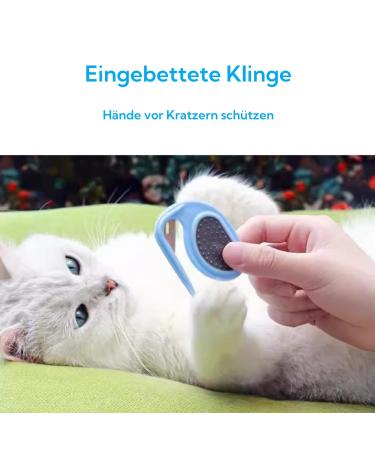 2-Piece Detangling Tool for Dogs & Cats - Knot Comb & Knitting Comb for Easy Pet Grooming | International Shipping Available - Buy Online on GoSupps.com