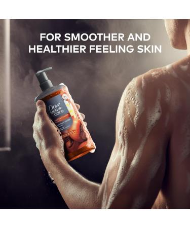 DOVE MEN + CARE Plant-Based Bourbon Vanilla + Hazelnut Body Wash for Men For Moisturized Skin 26 Fl Oz - Buy Online on GoSupps.com