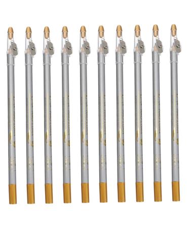 FOMIYES 10pi ces Crayon Eyeliner Crayon Int gr de Maquillage pour Yeux et Sourcils Outil Cosm tique Pratique