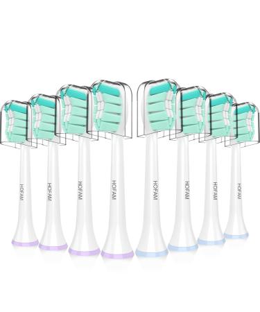 Toothbrush Replacement Heads for Philips Sonicare Replacement Heads, Electric Replacement Brush Head Compatible with Phillips Sonic Care Toothbrush Head, 8 Pack