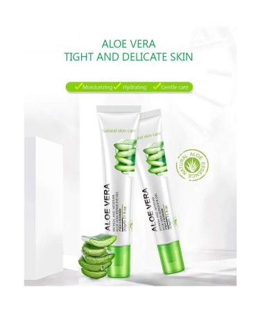 BIOAQUA Aloe Vera Eye Gel Cream 20g - Reduces Dark Circles, Hydrates, and Moisturizes | No More Eye Bags - Guaranteed - Buy Online on GoSupps.com
