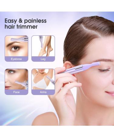 TOUCHBeauty Eyebrow Hair Trimmer for Women | Painless Precision Face & Neck Razor | Mini Battery-Operated Eyebrow Shaper - 1658A - Buy Online on GoSupps.com