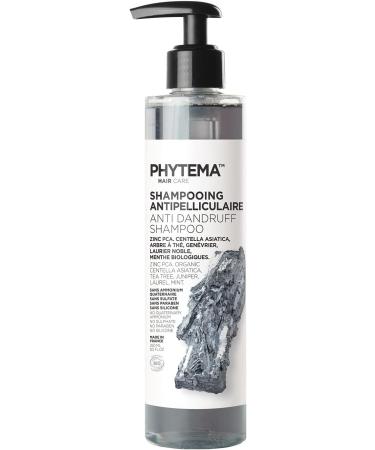 PHYTEMA - Sulfate-Free Anti-Dandruff Shampoo Regulates Sebum to Eliminate Dandruff Regenerates and Tones the Scalp Facilitates Detangling Natural Ingredients 250ml - Buy Online on GoSupps.com
