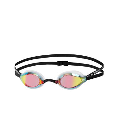 Speedo Unisex Adult Fastskin Speedsocket 2 Mirror Swimming Goggles White/Copper One Size Single