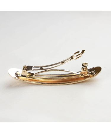 Iaceble French Metal Bar Hairclip - Minimalist Gold Geometry Hair Barrette for Women and Girls - Buy Online on GoSupps.com