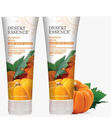 Desert Essence - Repairing Hand Cream with Spicy Pumpkin - 118 mL - Set of 2