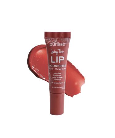 Purlisse Juicy Tint Lip Nourisher - Tinted Lip Moisturizer in Nude Shine | Hydrating & Softening Lip Care | Shop Internationally - Buy Online on GoSupps.com