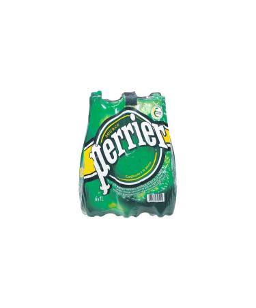 Perrier Sparkling Water, 6 x 1L