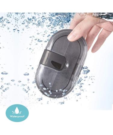 Pill Cutter & Splitter - Safe Tablet Splitter with Stainless Steel Blade 5-Compartment Pill Box | Cut Vitamins & Medications Easily - Buy Online on GoSupps.com