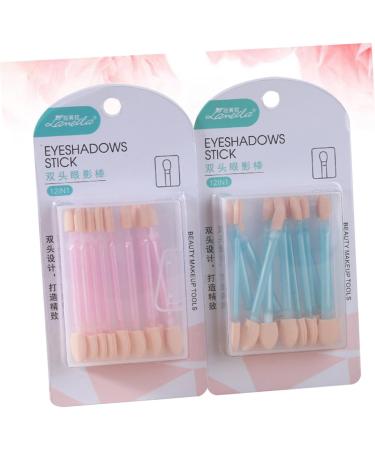 NOLITOY 24pcs Eyeshadow Brush Eyeshadow Sponge Brush Eyeshadow Makeup Brush Miss Oval Cosmetic - Buy Online on GoSupps.com