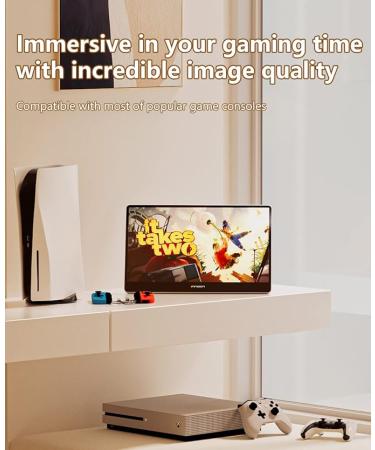 INNOCN Portable Monitor 15.6" OLED 1080P FHD USB C Laptop Monitor HDMI Computer Display HDR Gaming Monitor w/Detachable Stand & Speakers - 15A1F - Buy Online on GoSupps.com