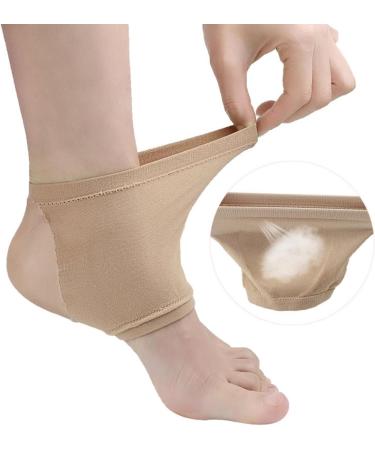 MAGICLULU 2 Pairs Gel Heel Socks Anti-Crack Men and Women Protector - Buy Online on GoSupps.com