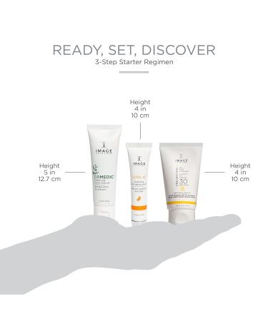 IMAGE Skincare Ready Set Discover - 3 Piece Introductory Skin Care Regimen | Buy Internationally - Buy Online on GoSupps.com