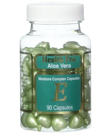 Health Pro - Aloe Vera - Moisture Complex Capsules E - Facial Oil - 1 Container (90 Capsules)