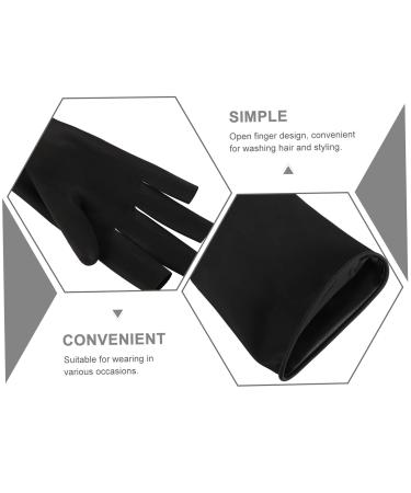 Gogogmee 1 Pair Waterproof Gloves Hair Styling Accessories Gloves for Hair Dye Accessories for Professional Hair Coloring Accessories Hair Dye Gloves Hair Dye Salon Gloves Hair Salon Rubber 24.50X13.00X0.10CM - Buy Online on GoSupps.com