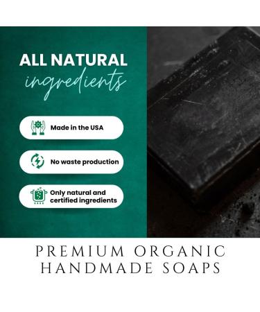 Premium Organic Soaps - Charcoal & Tea Tree | GMO-Free Made in the USA - Buy Internationally - Buy Online on GoSupps.com