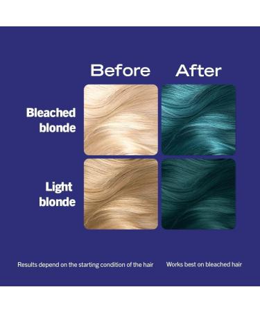 Schwarzkopf LIVE Urban Metallics Midnight Jade Green Hair Dye - Long Lasting, Vibrant Color with Coconut Oil Infusion - Buy Online on GoSupps.com