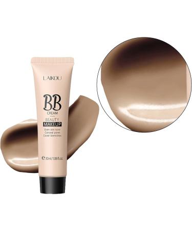 Scnvsi BB Moisturizing Cream Full Coverage Foundation Concealer Cream Color Correcting Moisturizing BB Cream for Women Men - Buy Online on GoSupps.com