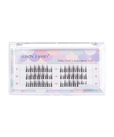 Arison Lashes Manga Cluster DIY Eyelash Extensions - Natural Look Wispy Anime Cosplay False Eyelashes with Bottom Lashes - Easy to Use for Beginners - 1 Pack - Buy Online on GoSupps.com