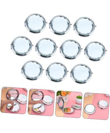 FOMIYES 20 Pcs Folding Vanity Mirror - Handheld Mini Wallet Mirror for Women - Small Pocket Cosmetic Mirrors - Bulk Pack (White, 2pcs) - Buy Online on GoSupps.com