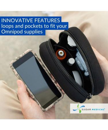 Sugar Medical Omnipod Metro Diabetes Supply Case - Black - Buy Online on GoSupps.com
