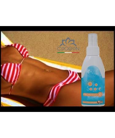 CHOGAN Protective Sun Oil SPF10 150 ml GLUTEN FREE VEGAN