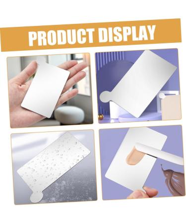 Zerodeko Palette de Maquillage Compacte avec Miroir Int gr pour M lange Fond de Teint et Fard Paupi res Outil Portable pour Maquilleurs et Nail Art Palette Mixte Acier Inoxydable - Buy Online on GoSupps.com