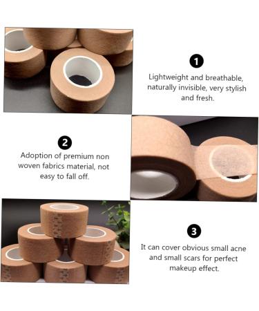 FOMIYES 6 Pcs Double Eyelid Sticker Tape Roll Woman Cosmetic 100x2.5cmx3pcs Colorx3pcs - Buy Online on GoSupps.com