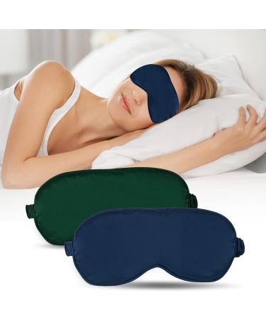 Supregear Silk Sleep Masks 5 Pack - Comfortable Satin Eye Cover for Night Sleeping, Yoga, Travel - Assorted Colors - Men and Women - Buy Online on GoSupps.com