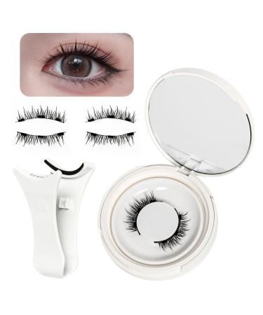 Magnetic Eyelashes Kaluofan False Eyelashes Magnetic Eyelashes with Applicator Magnetic Lashes No Glue Firmly Adheres Magnetic Eyelashes Natural Look Easy to Wear and Remove Look Attractive