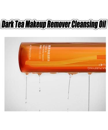 Black Tea Makeup Remover Cleansing Oil Facial Cleansing Oil Black Tea Anti-Aging Cleansing Oil Deep Cleansing Oil Refreshing Non-Greasy Makeup Remover Oil - Buy Online on GoSupps.com