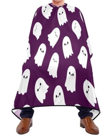 Kigai Happy Halloween Barber Cape - Waterproof Hair Cutting Cape for Men & Women - Adjustable Snap Closure for Professional Salon Use - Buy Online on GoSupps.com