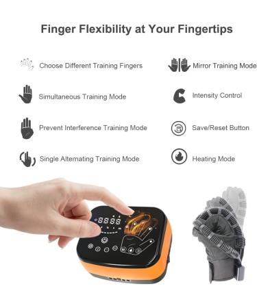 Heated Hand Rehabilitation Robot Gloves | Stroke Recovery for Hemiplegia | Medium Left Hand - Buy Online on GoSupps.com