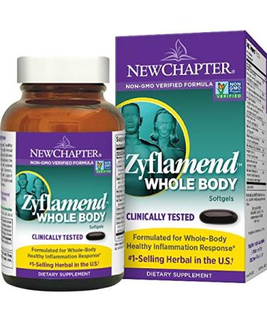New Chapter Zyflamend Whole Body - 180 ct 180 Count (Pack of 1) Soft Gels
