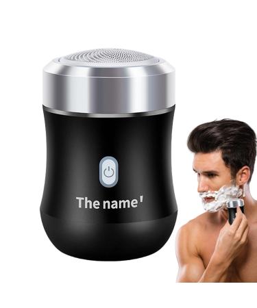 pour hommes portables - compacts Tondeuse barbe l gers 3fil lavables pour le visage accessoires pour hommes Black