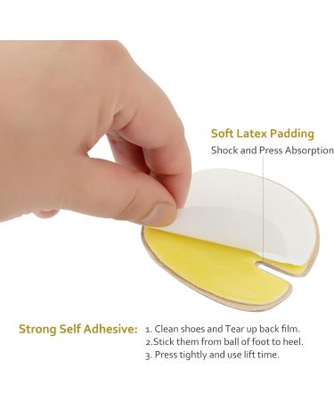 Non-Slip Pigskin Metatarsal Flip Flop Pads - 3 Pairs Adhesive Foot Cushions for Men & Women | Toe Protectors & Comfort Insoles - Buy Online on GoSupps.com