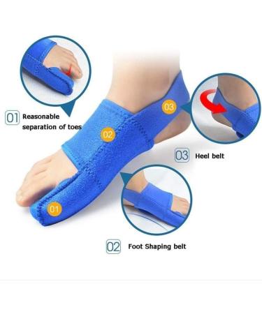 Hallux Valgus Corrector & Toe Spreader | Soft Breathable Relief for Left Foot Pain - Buy Online on GoSupps.com
