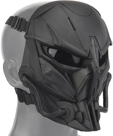 JFFCESTORE Airsoft Balaclava Tactical Mask | Paintball Headgear | Dual Mode Hoods | Black - Buy Online on GoSupps.com