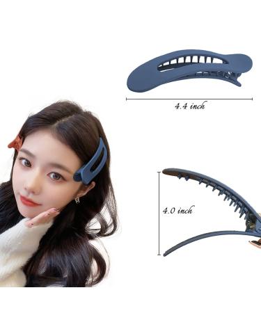 7PCS Large Flat Claw Clips for Thick Hair - Strong Hold Matte Hair Clips for Women and Girls - Buy Online on GoSupps.com