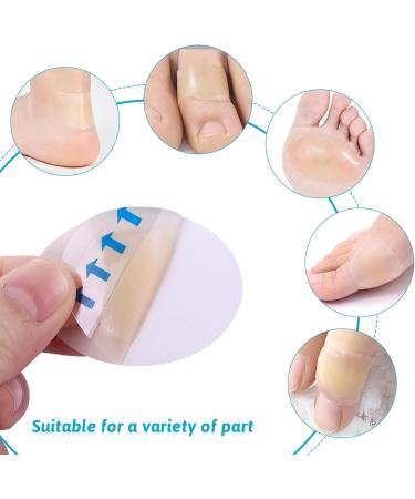 24 Pieces Gel Pavement for Protective Skin - Extra Friction Pain Relief for Toes Forefoot & Heels - Ultimate Foot Care (6x4PCs) - Buy Online on GoSupps.com