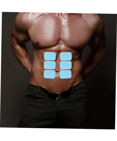 Solustre 60 Stk Fitness Gel Pads - Hip Trainers & Abdominal Stimulators | Replacement Gel Pads for Ice Hockey Helmets & Belly Trainers - ABS-GEL Repair Set - Buy Online on GoSupps.com
