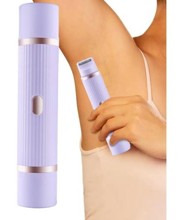 Electric for Women or Electric for Women 2 in 1 Public Hair Trimmer Makeup Table or Bikini Hair for Face and Chin for Labia Portable Armpit Trimmer Purple - Buy Online on GoSupps.com